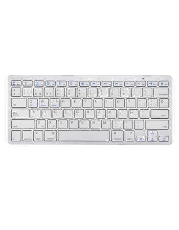 Teclado Mini Inalambrico Silver Tecmaster TM-100507 | DColon