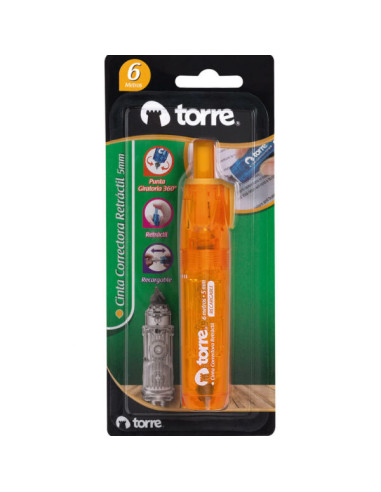 Blister Cinta Correctora Torre Retractil Col. Surtidos 30534 | DColon