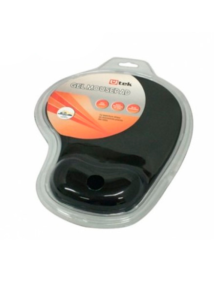 Pad Mouse Gel Negro Ergonomico Utek UT-MP305 | DColon