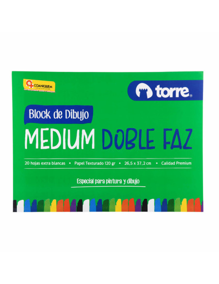 Block Dibujo Torre Medium 99-1/8 D/ Faz 23213 | DColon
