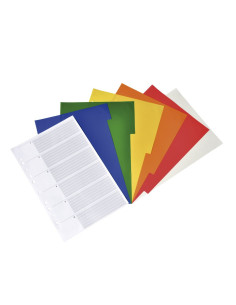 Separador Oficio Torre Vinilico 6 Posiciones  20667 | DColon