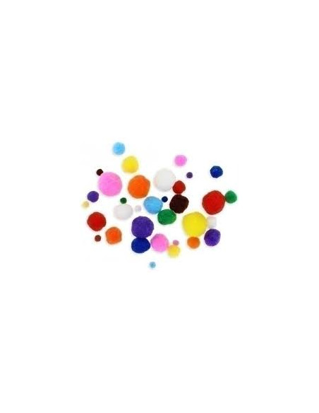 Pom-Pom Tamaos y Colores Surtidos 25986 | DColon