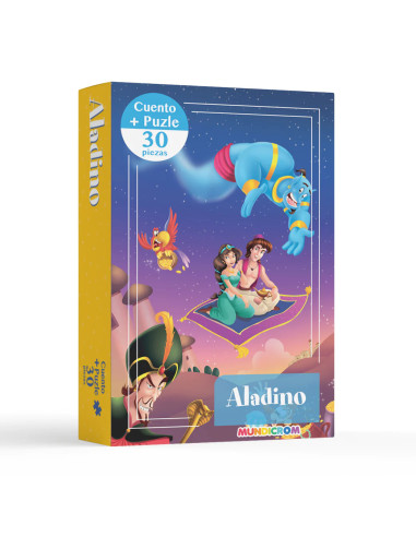 Cuento + Puzzle Aladino 30pzas. 901000206 | DColon