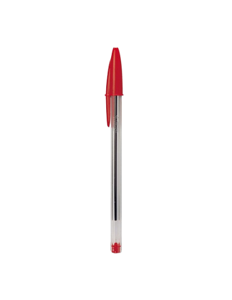 Lapiz Pasta Bic Cristal Rojo Pta. Media 824453 106106 | DColon