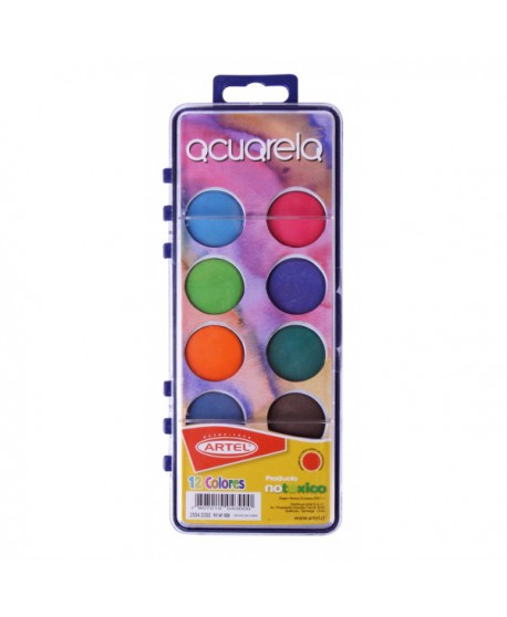 Estuche Acuarela Artel 12 Col. MF1838 20040300 | DColon