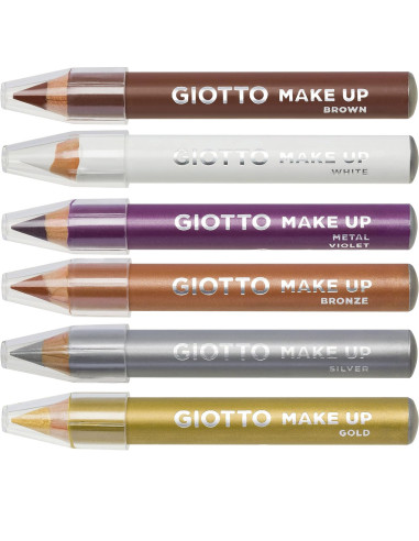 Lapices 6 Colores Giotto Make UP Glam Pinta Cara 70806 | DColon