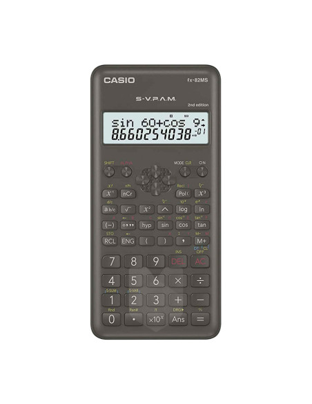 Calculadora Casio FX-82MS Cientif. Basica 12 Dig.  | DColon