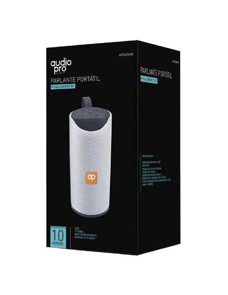 Parlante Portatil Bluetooth / USB / TFCard AudioPro AP0064 Colores