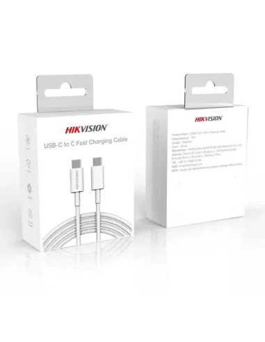 Cable Carga/Datos USB C  1mt /HSC2C2247 Hikvision CBC2C | DColon