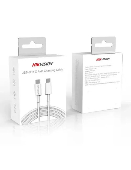 Cable Carga/Datos USB C  1mt /HSC2C2247 Hikvision CBC2C | DColon