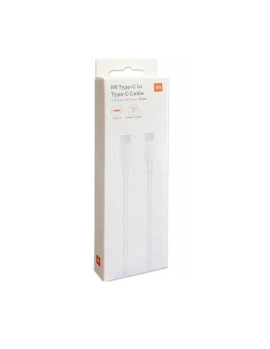 Cable USB-Tipo C a Tipo C Xiaomi 1.5mt Blanco SJX12ZM | DColon