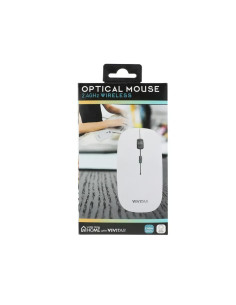 Mouse Vivitar Optico Inalam. 2.4 GHz Blanco WFH4000 5179751 | DColon