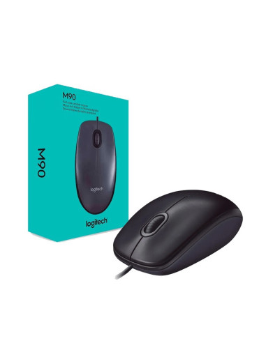 Mouse Logitech c/Cable USB  M90  910-004053 | DColon