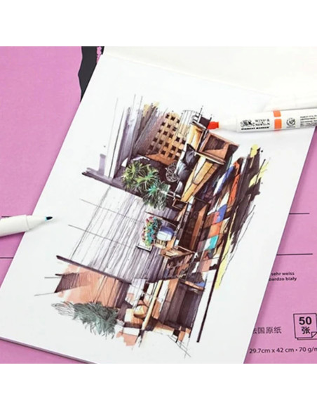 Croquera Can XL Marker 100f A4 70g. 297236 | DColon