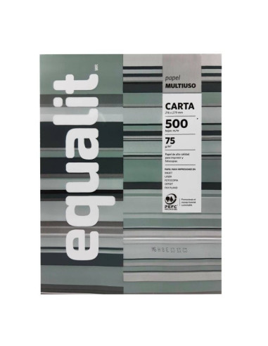 Resma Fotocopia Equalit Carta Multiuso 75g | DColon