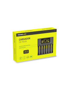 Cargador Tecnolab Pilas AA/AAA 18650 26650 18350 TL110 | DColon