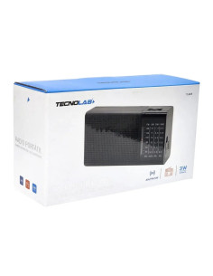 Radio Tecnolab TL633 Pilas AA Portatil AM/FM/SW, AA,Luz Led  | DColon