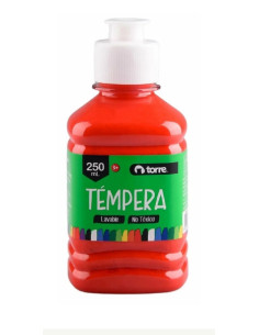 Tempera Torre 250ml Rojo 30617 | DColon