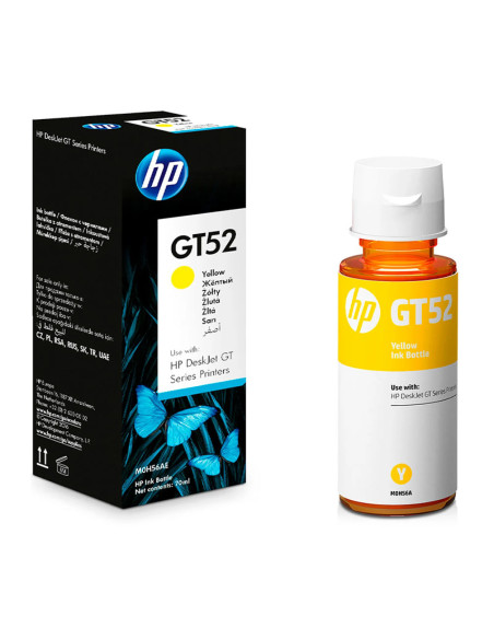 Tinta HP M0H56AL GT52 Yellow 8000 DJ GT5820 | DColon