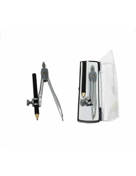 Compas Metalico Escolar Talenti con Lapiz MF923145 | DColon