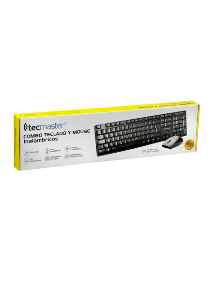 Kit Teclado Mouse Inalambrico Tecmaster TM-CMT-LD100 | DColon