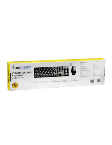 Kit Teclado Mouse Tecmaster Inalambrico TM-100512 | DColon