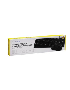 Kit Teclado Mouse Tecmaster USB Alambrico TM-100511 | DColon