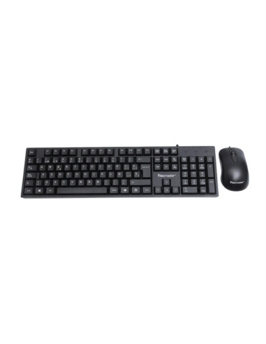 Kit Teclado Mouse Tecmaster USB Alambrico TM-100511 | DColon