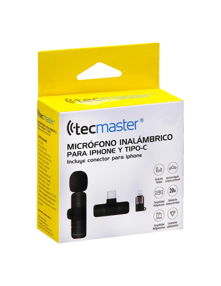 Microfono Inalambrico Iphone / Tipo C TM-300518 | DColon