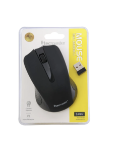 Mouse Inalambrico Tecmaster Negro TM-100514BK  | DColon