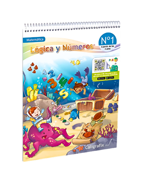 LN1 Logica y Numeros N1Pre- Kinder Caligrafix | DColon