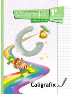 C11cTexto 1 Basico 1er Sem. Cuadricula Caligrafix  | DColon