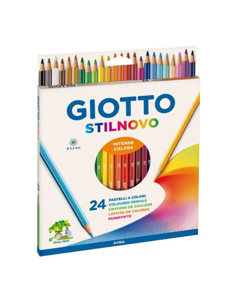 Lapices 24 Col.Giotto Stilnovo Carton 32731 56608 | DColon