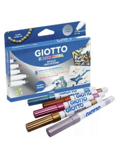Marcador Decor Mrtal 5 Colores Giotto 452901 | DColon
