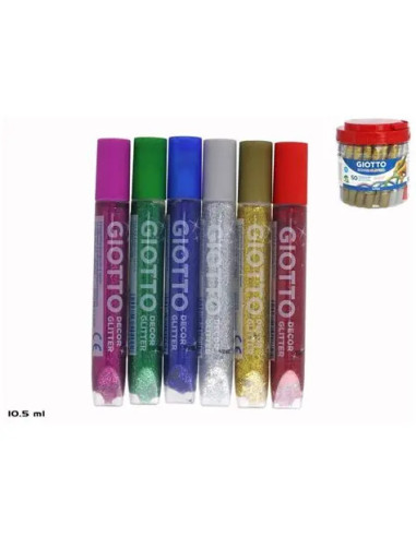 Glitter Surtidos de Colores x Unidad  545009 Giotto  | DColon