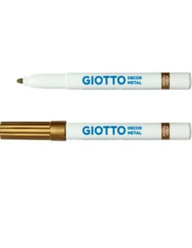 Marcador Giotto Decor Metal Oro 47993 00850 | DColon