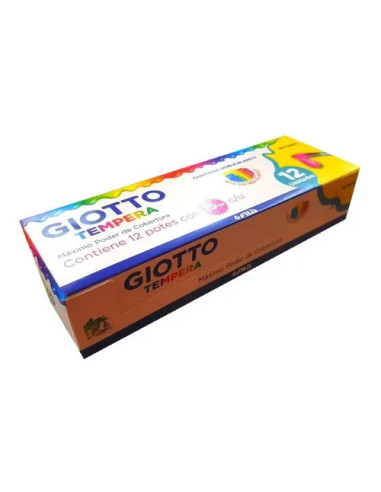 Tempera Giotto 12 Col.15ml 33056 17023 | DColon