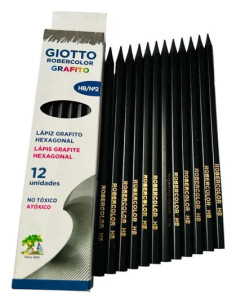 Lapiz Grafito Hexag.Giotto Robercolor Negro 63507 112101 | DColon
