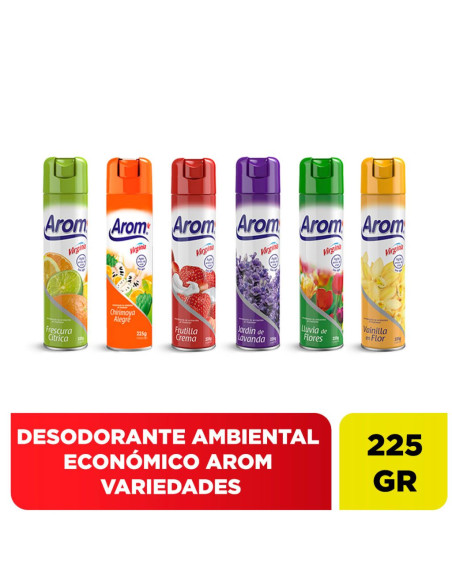 Desodorante Ambiental Arom Surtidos 225ML | DColon