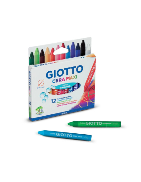 -Crayones 12 Col.Giotto Maxi Tri . 202702ES 800795 | DColon