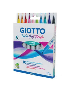 Lapices Giotto Brush Pen 10 Colores  49217 | DColon