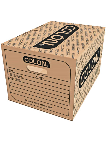 Caja Archivo Americana Colon 30607  MED.31.5X42.0X26.0 | DColon