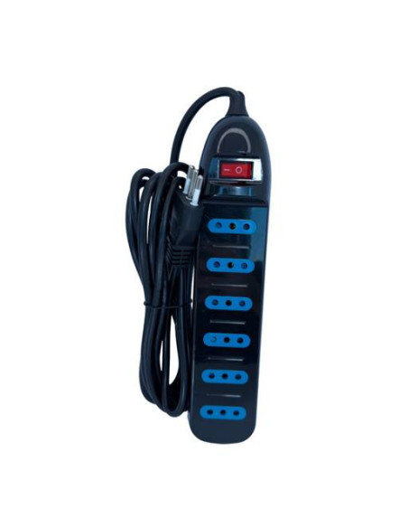 Alargador Tecmaster 6 Posc. 3mts. TM-800100BK | DColon