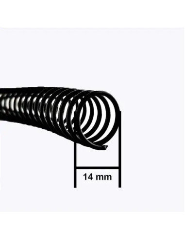 Espiral Plastico 14mm Capac. 80H 50U | DColon