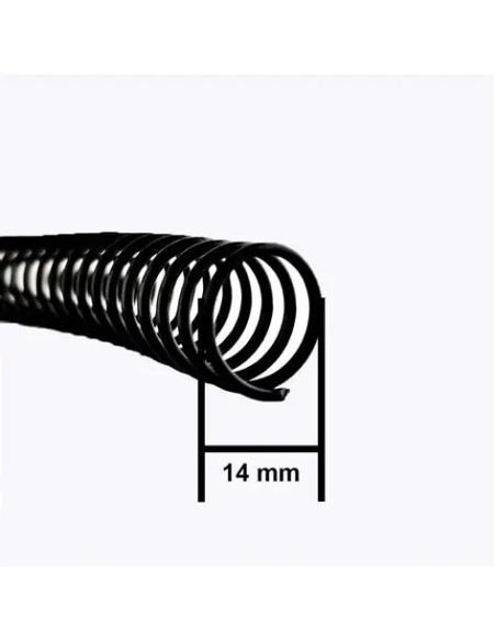 Espiral Plastico 14mm Capac. 80H 50U | DColon