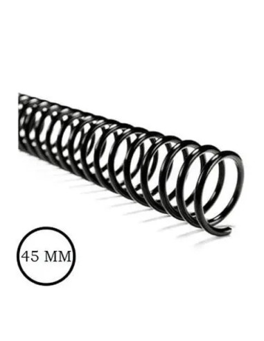Espiral Plastico 45mm Capac. 500H 25U | DColon