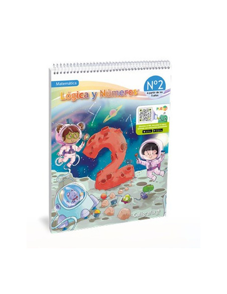 Texto Matem. Logica y Numeros N2 Kinder Caligrafix LN2 | DColon